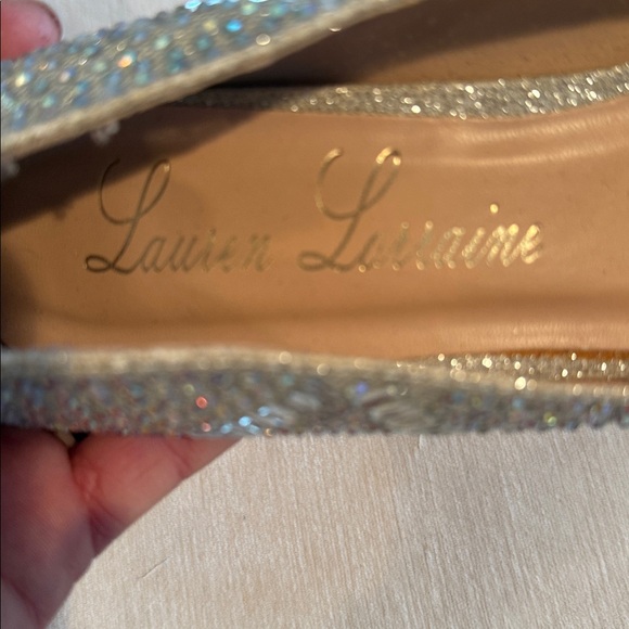 Size 8 Lauren Larraine gorgeous formal heels. Worn once - Picture 7 of 7